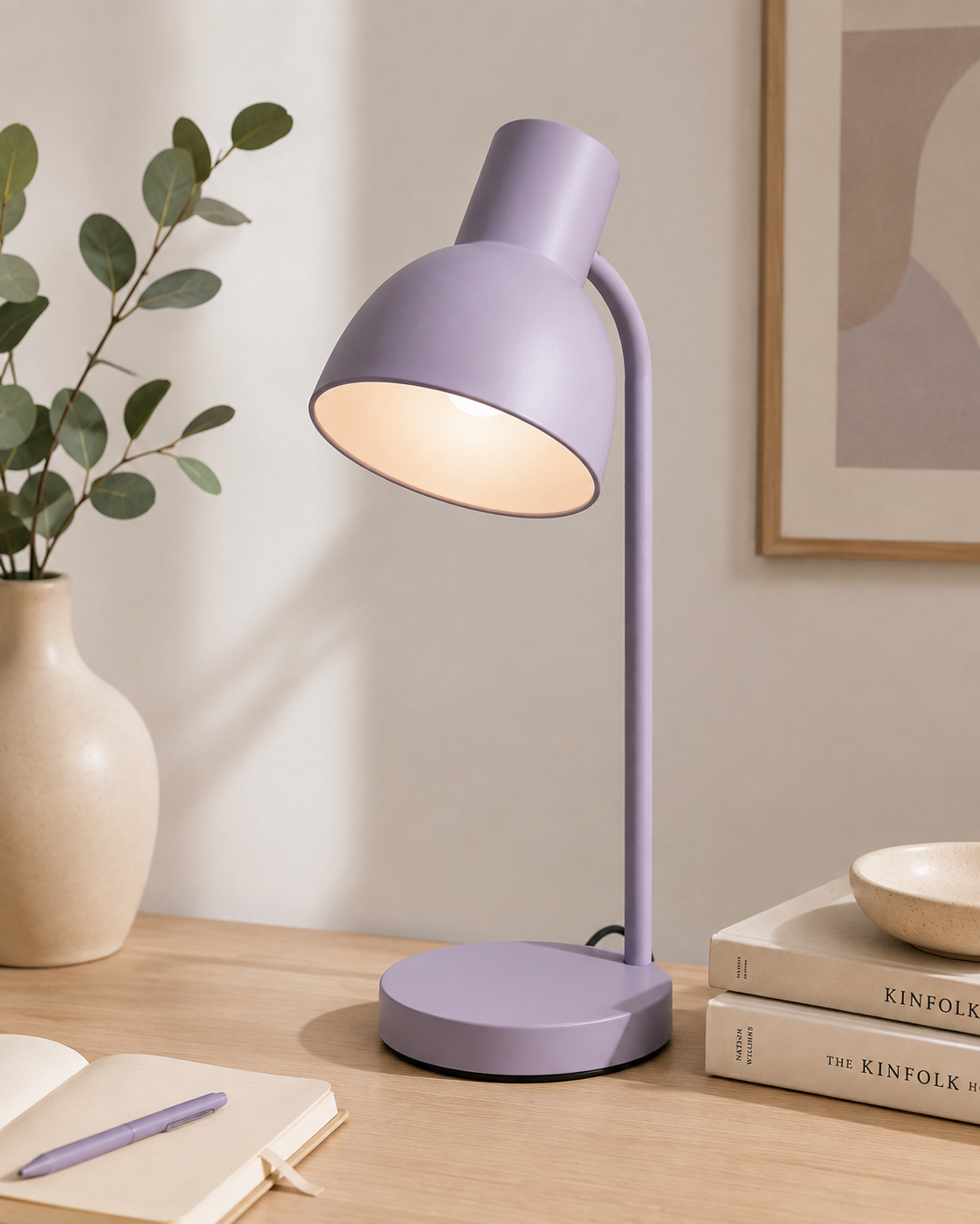 Lila Tafellamp