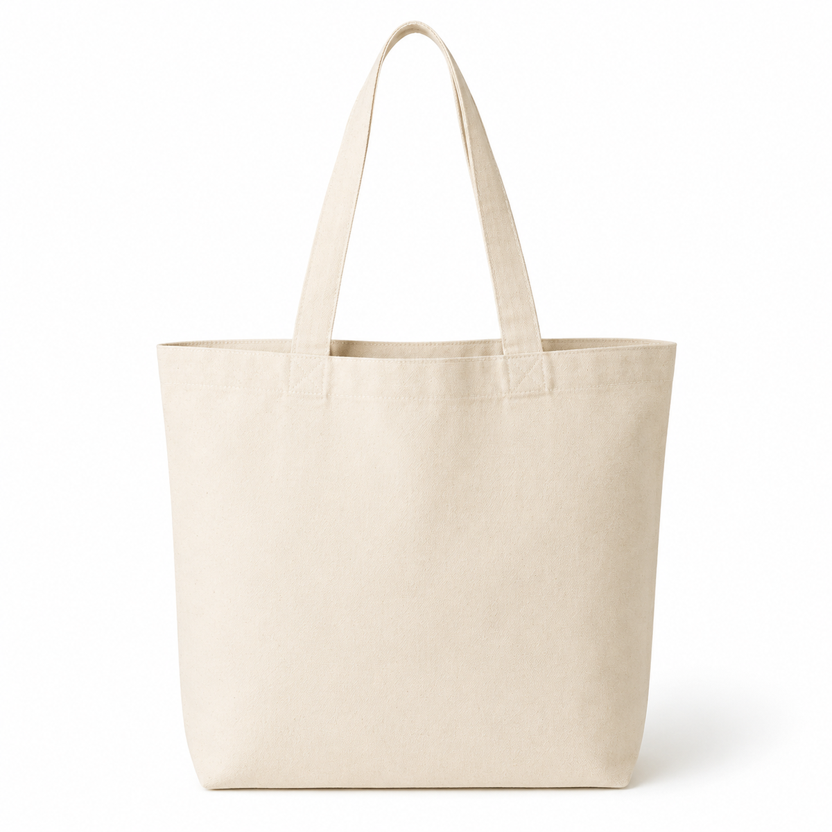 Minimalistische Canvas Shopper